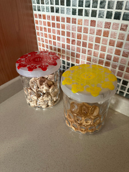 Jar with plexi cover