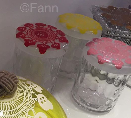 Jar with plexi cover