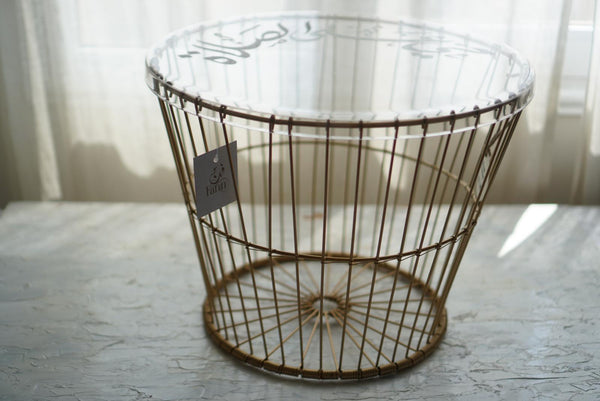 METAL PRAYING BASKET